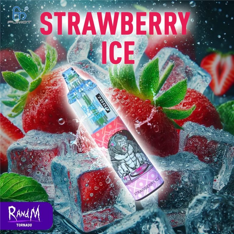 Strawberry Ice RandM Tornado 7000