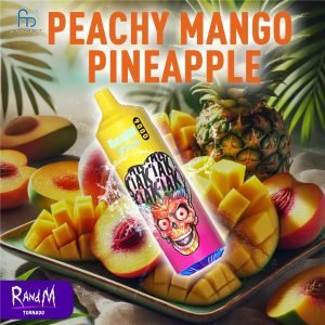 Peachy Mango Pineapple RandM Tornado 9000