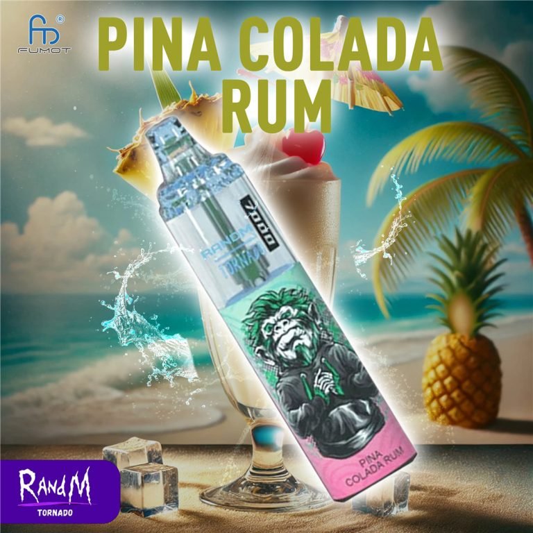 Pina Colada Rum RandM Tornado Vape 7000