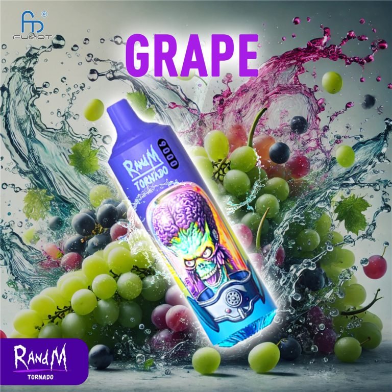 Grape RandM Vape 9000