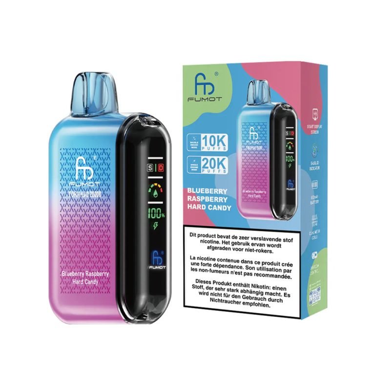 blueberry raspberry hard candy randm fumot tornado 20000